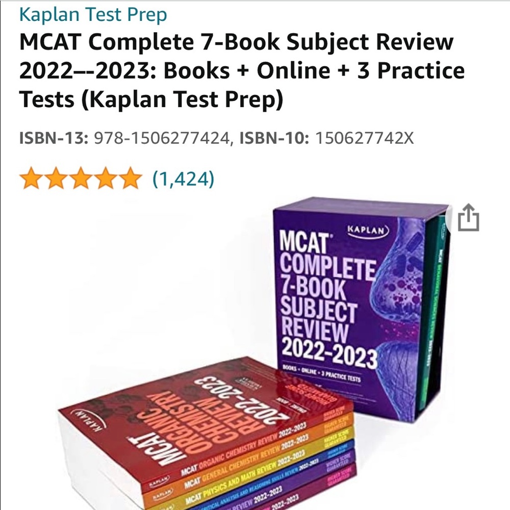 MCAT 2022-2023 prep